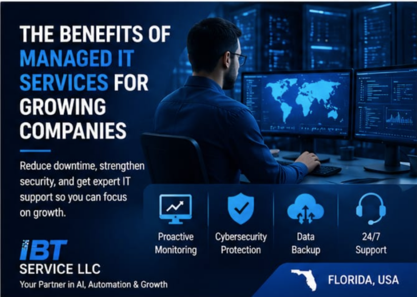 The Benefits of Managed IT Services for Growing Companies